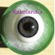 Ojos cristal bola Iris Normal - Azul Oscuro