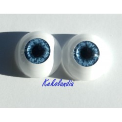 Ojos-Azul Oscuro - 22mm