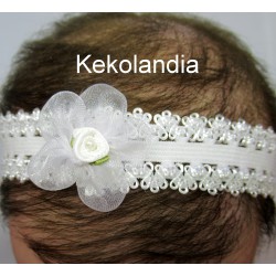 Headband - Kekolandia - White  K7