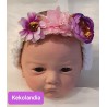 Flowers headband - Pandora
