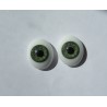 Oval Glass Eyes - Grey- 18 mm