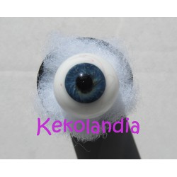 Ojos Cristal Bola con venas - Azul muy oscuro