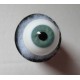 Ojos Cristal Bola  - Topacio Azul