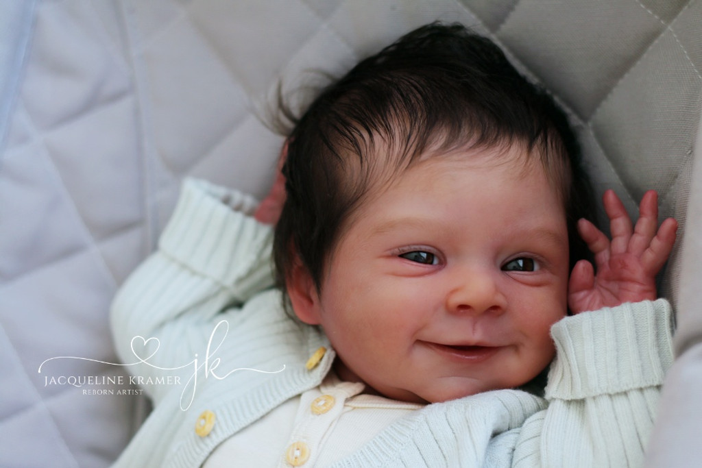 Oskar - Mini bebé Reborn niño de silicona